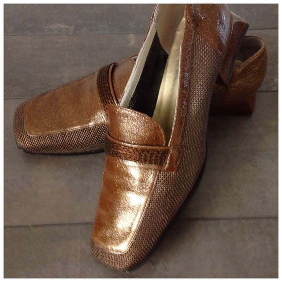 Metallic Copper Shoes - Picture 6 of 6